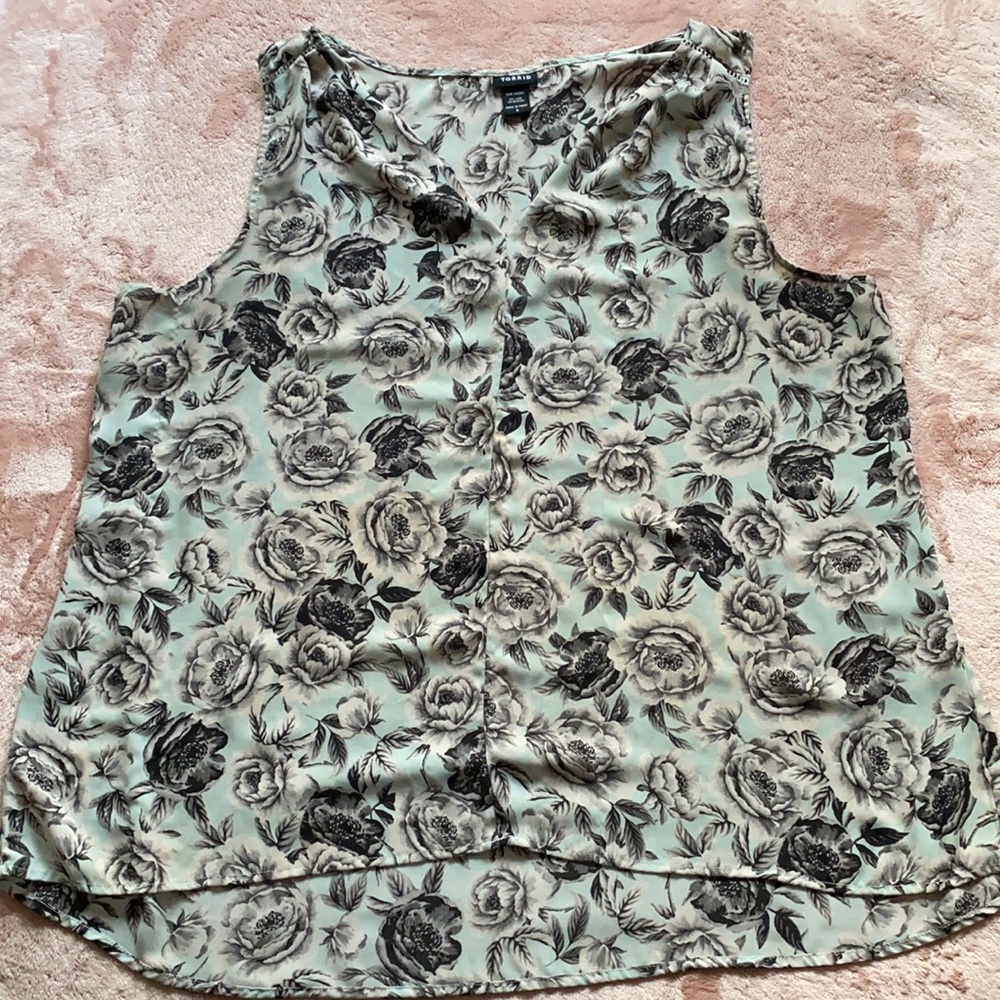 TORRID Sheer Tank Top